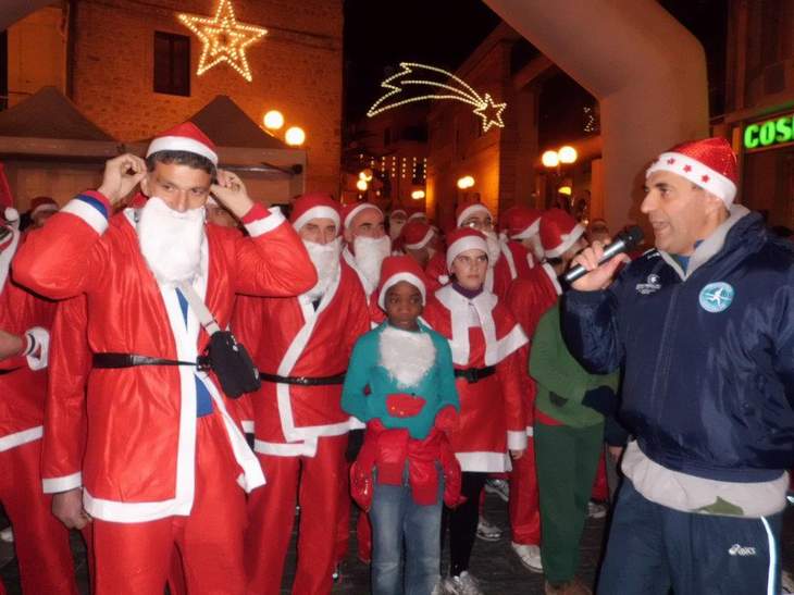 1^ CORSA DEI BABBO NATALE 23 DICEMBRE