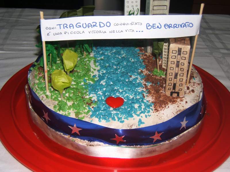 Torta x il ritorno da New York 2006