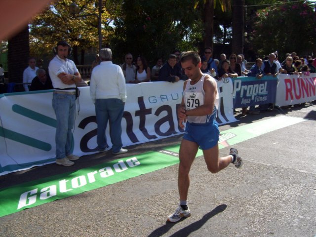 CILLI PINO, 8 ASSOLUTO ASCOLI-SAN BENEDETTO 33 Km 250m. CON IL TEMPO DI 2:03:00